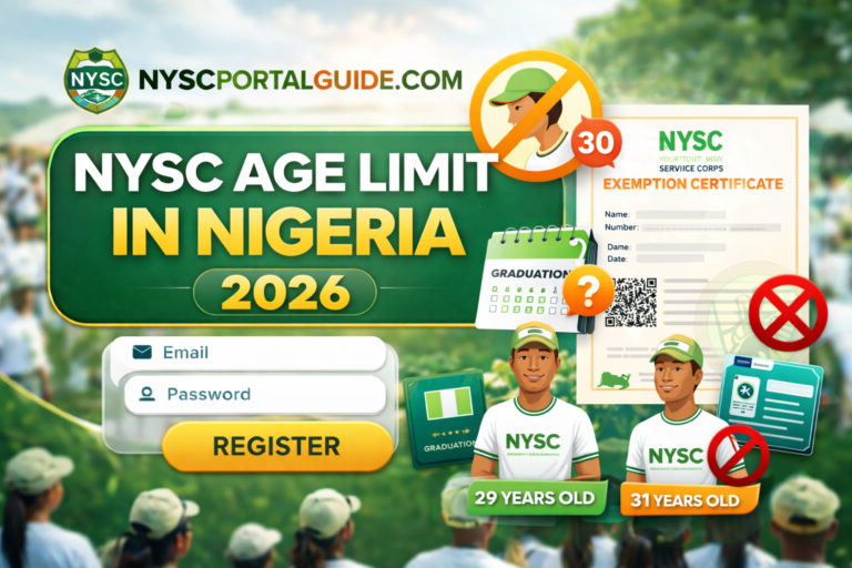 NYSC Age Limit Nigeria