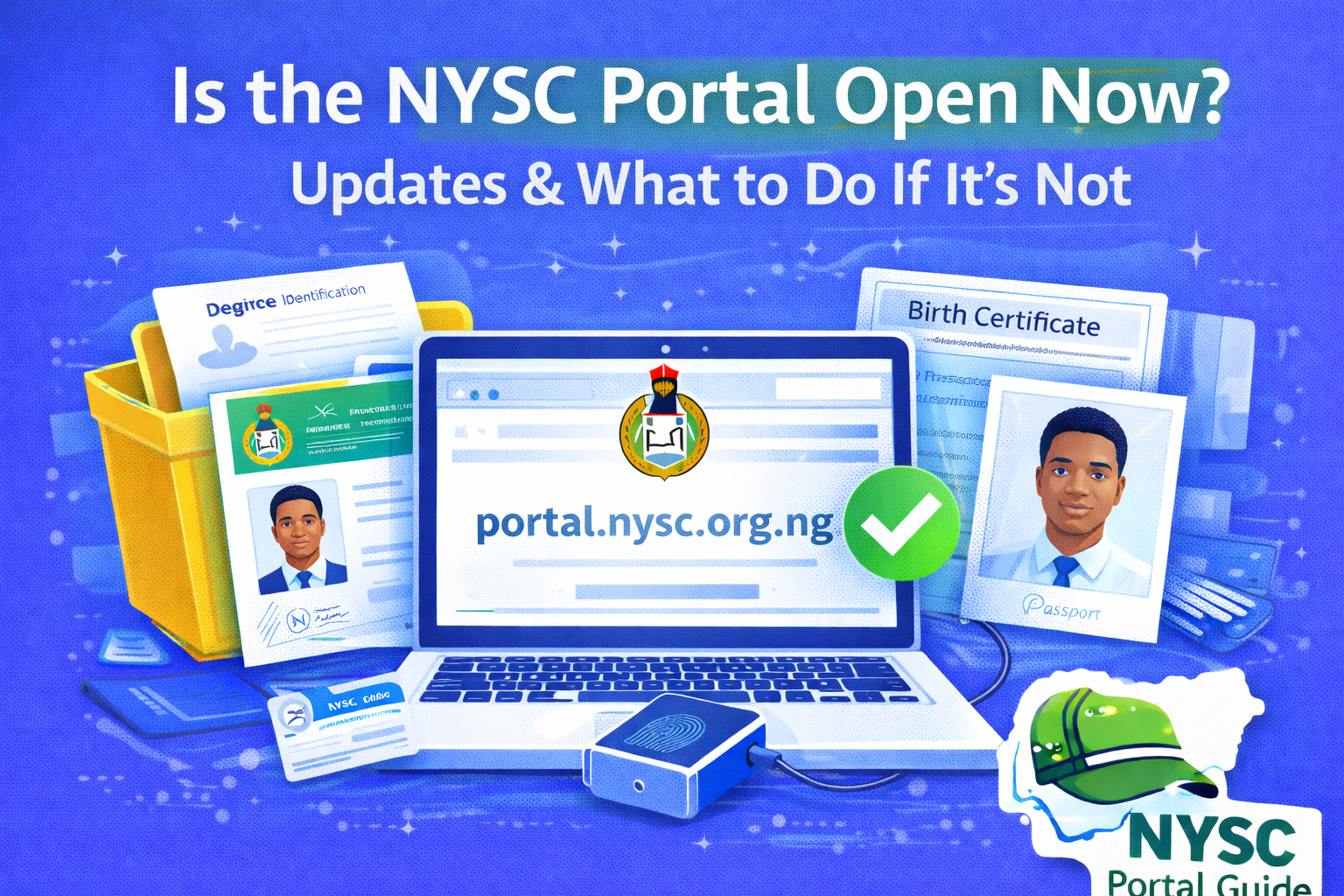 is nysc portal open