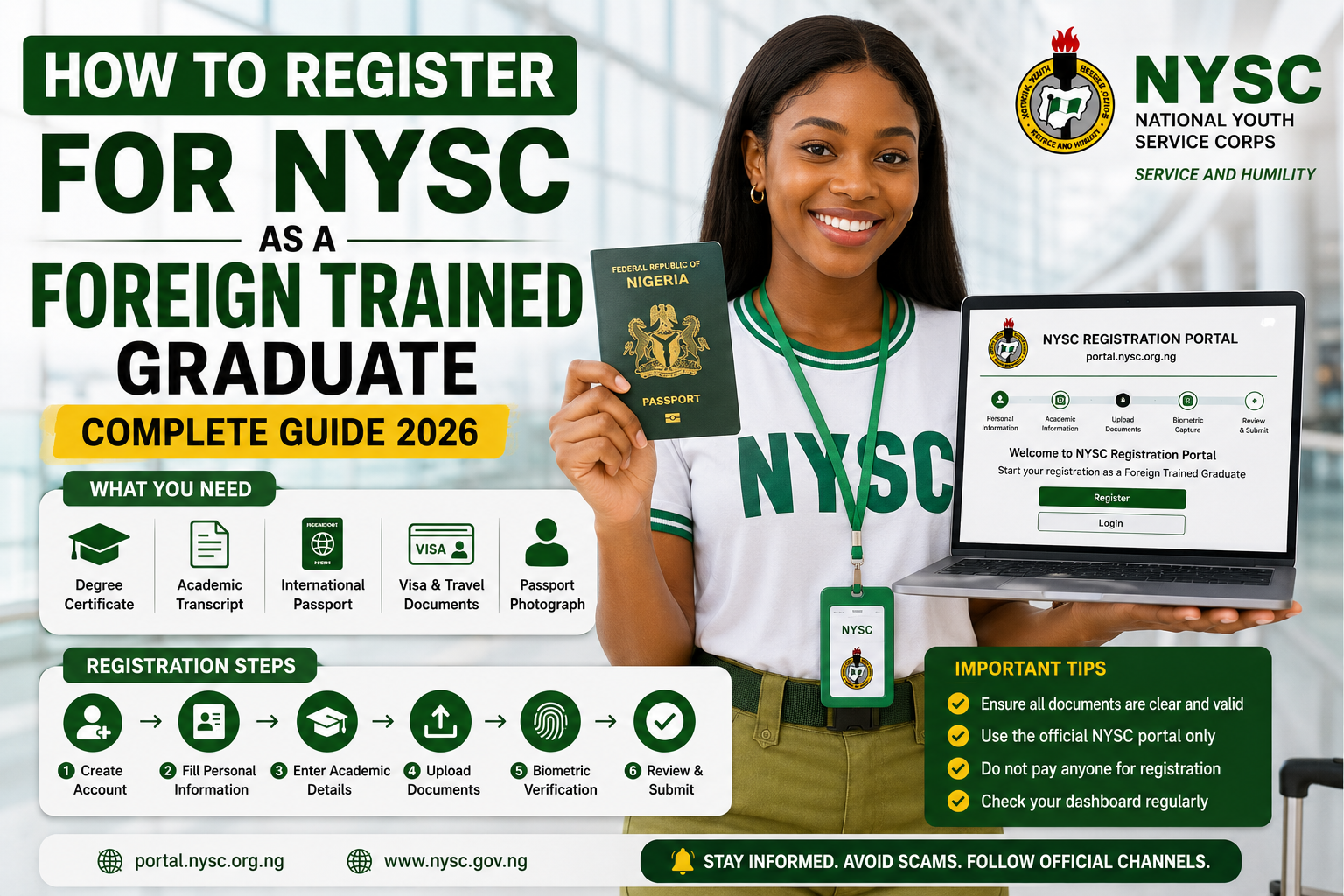 FOREIGN TRAINED NYSC