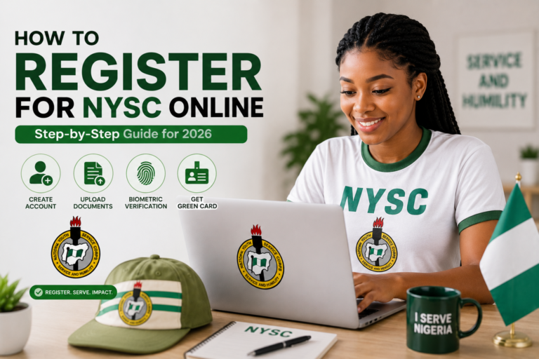 register for NYSC online