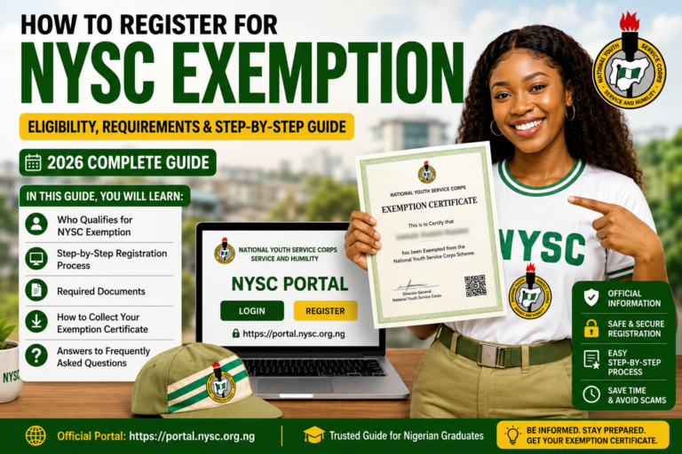 nysc exemption letter